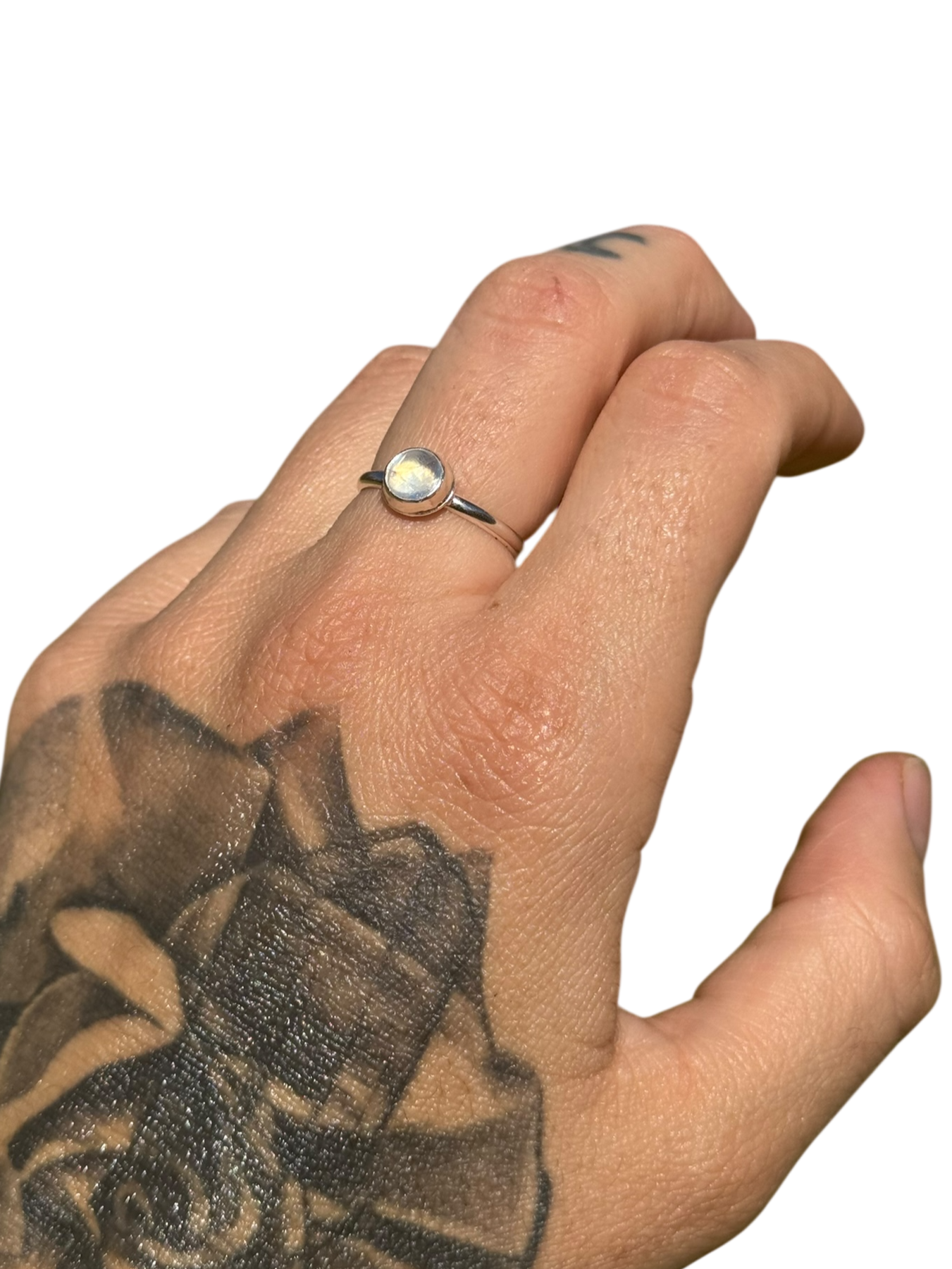 Moonstone .925 Sterling Silver Ring