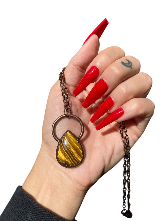 Tigers Eye Necklace