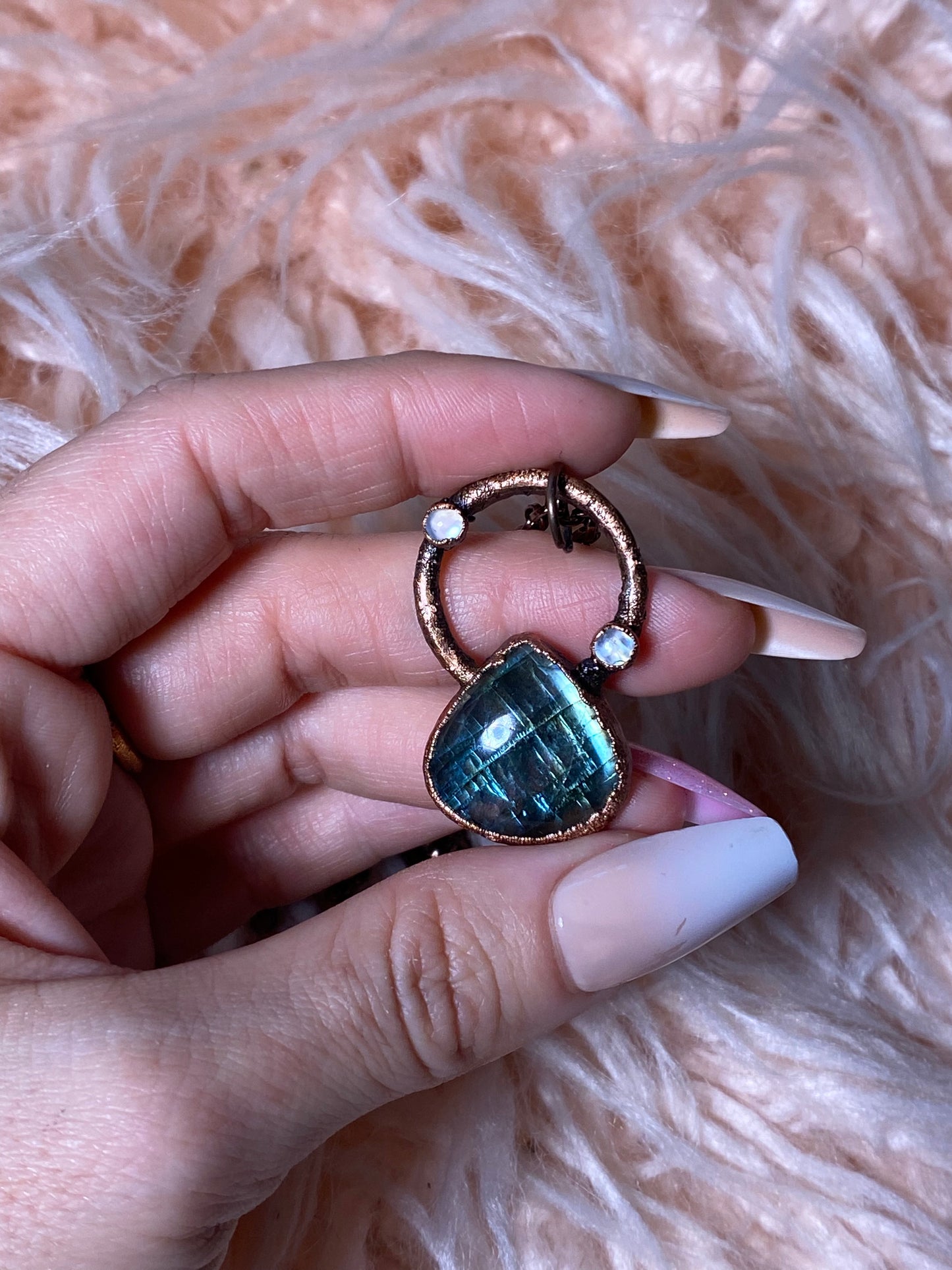 Labradorite & Moonstone Necklace