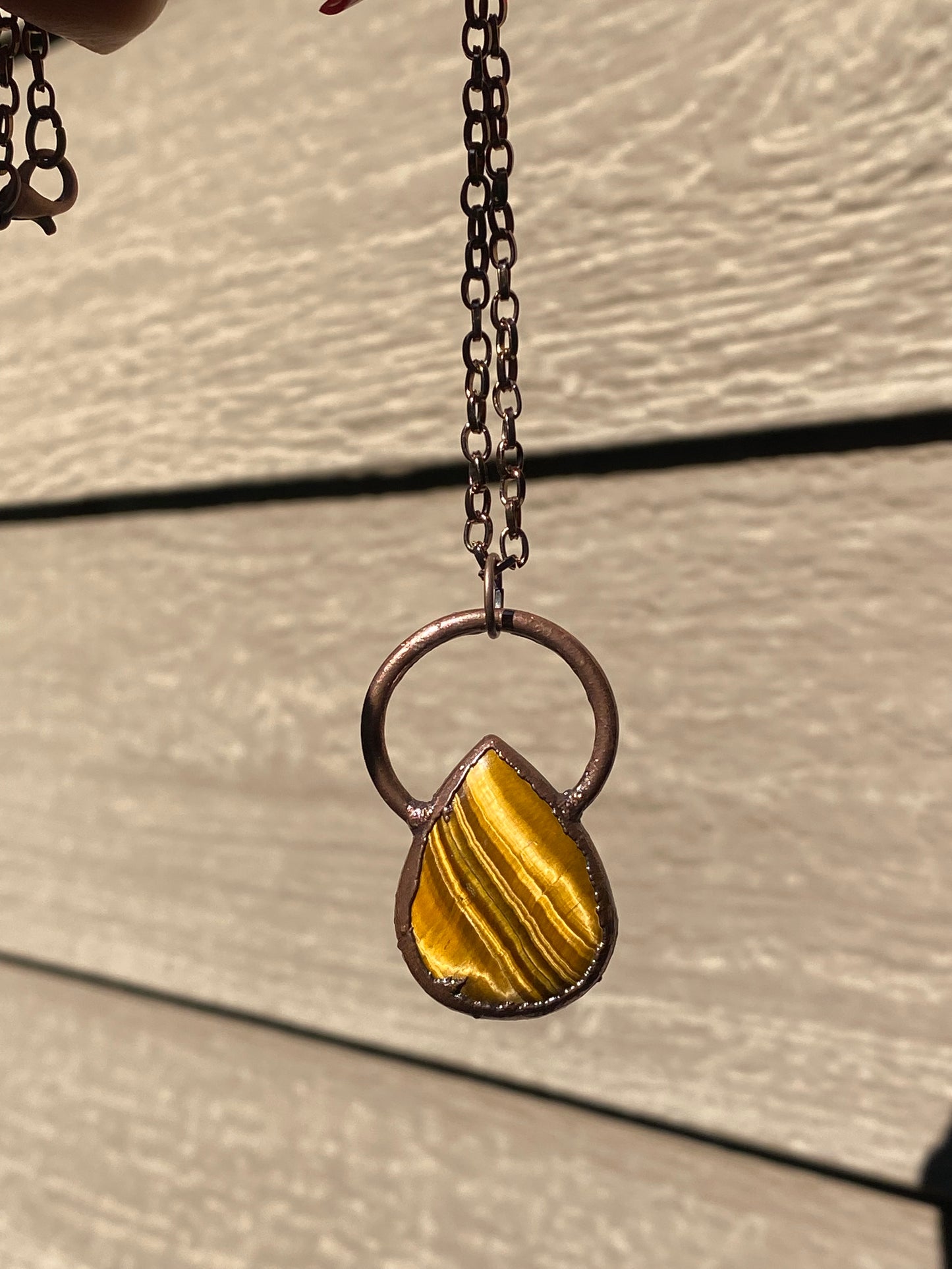 Tigers Eye Necklace