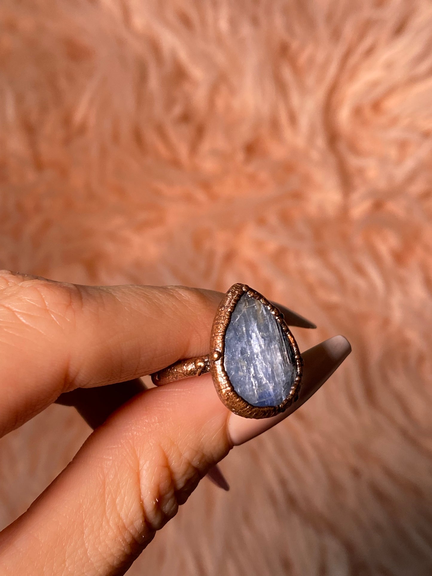 Blue Kyanite Rings
