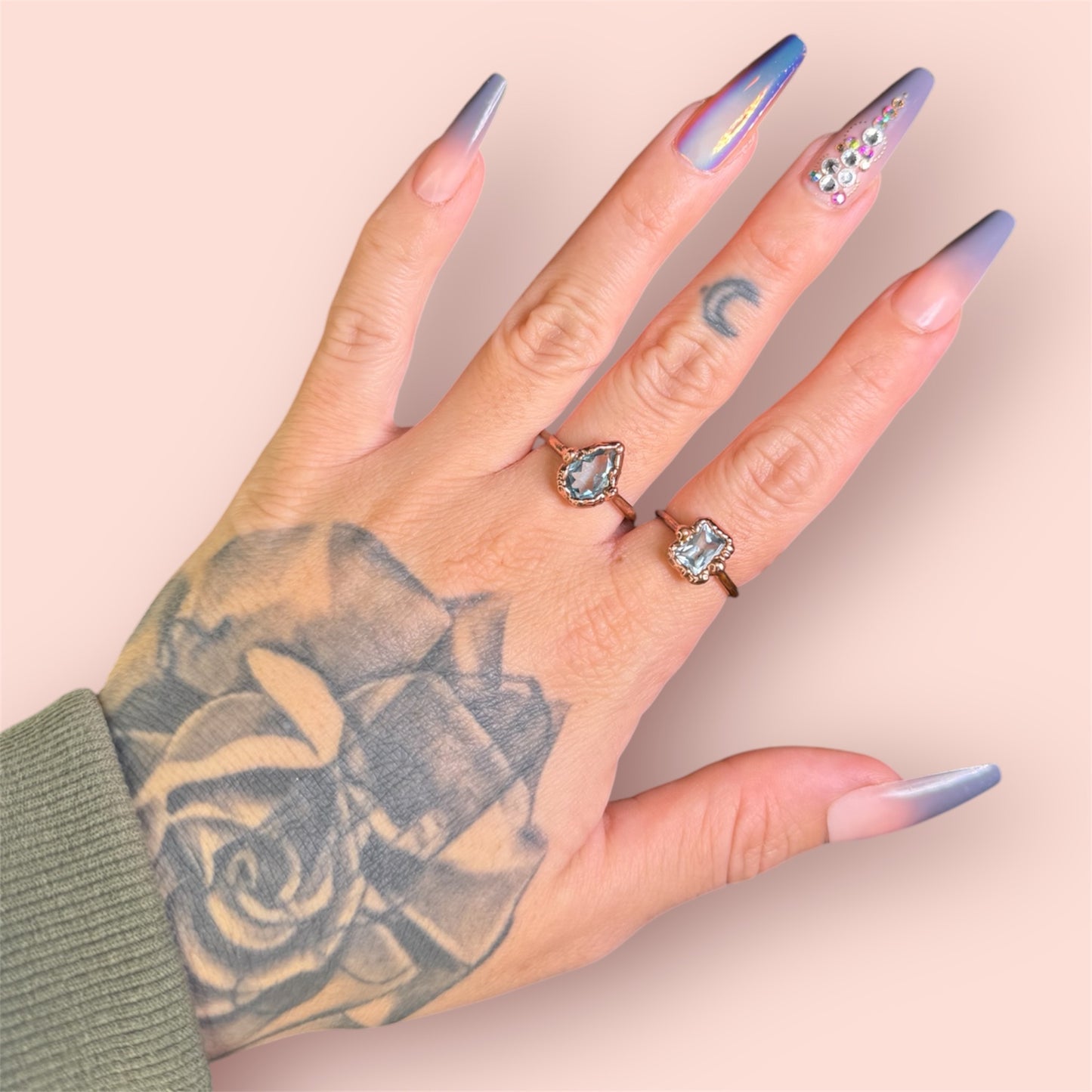 Blue Topaz Ring