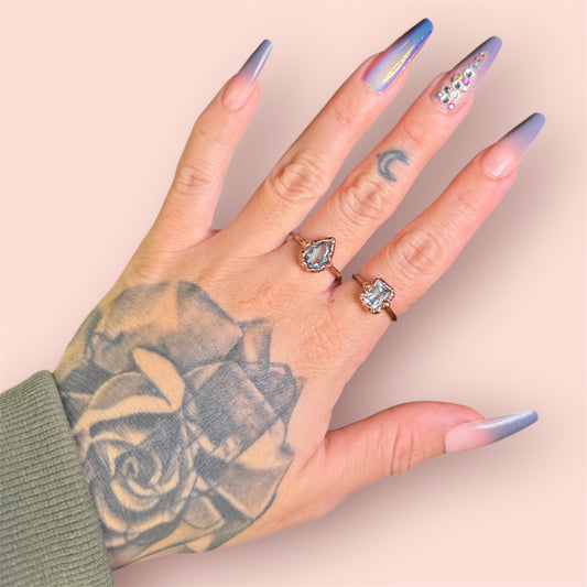 Blue Topaz Ring