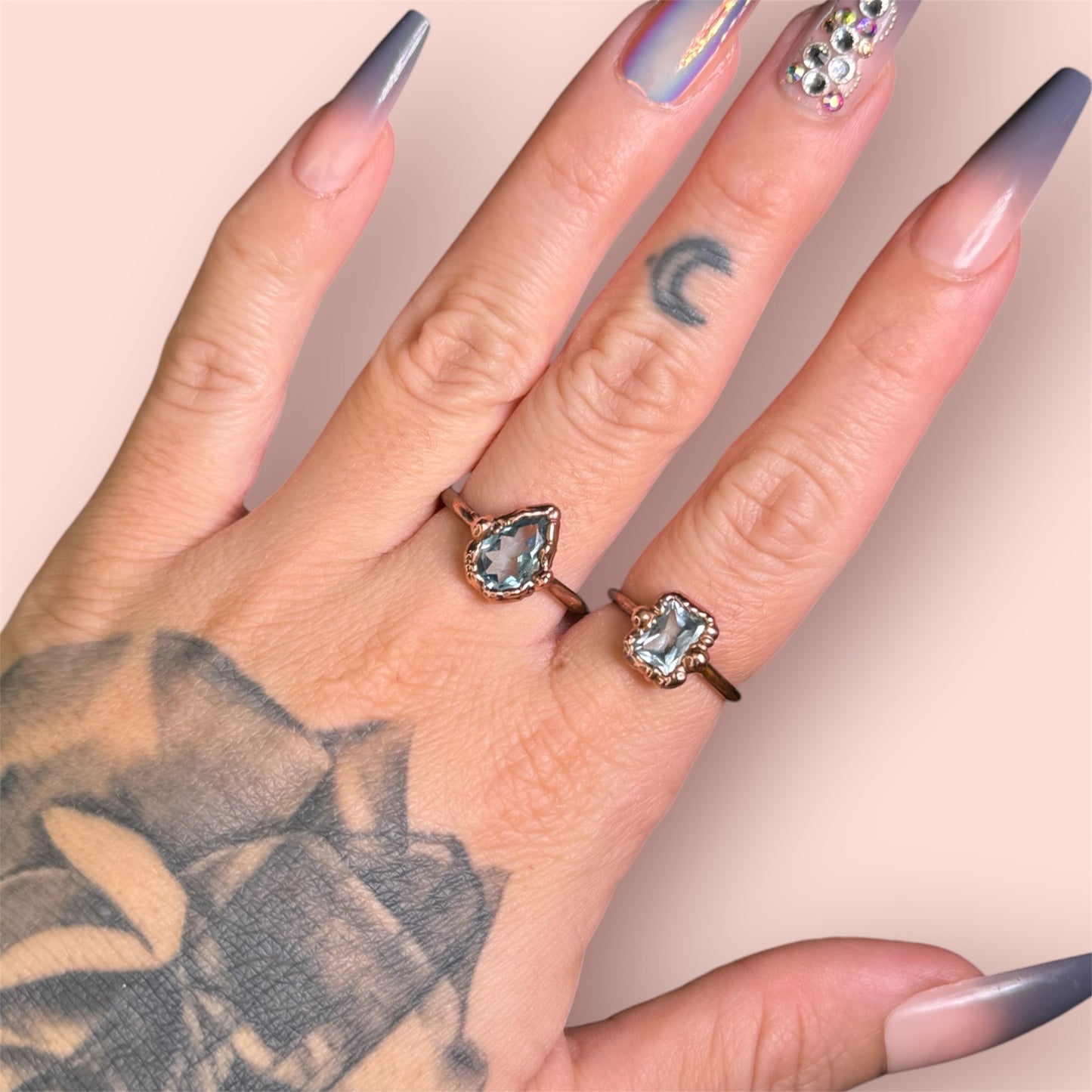 Blue Topaz Ring