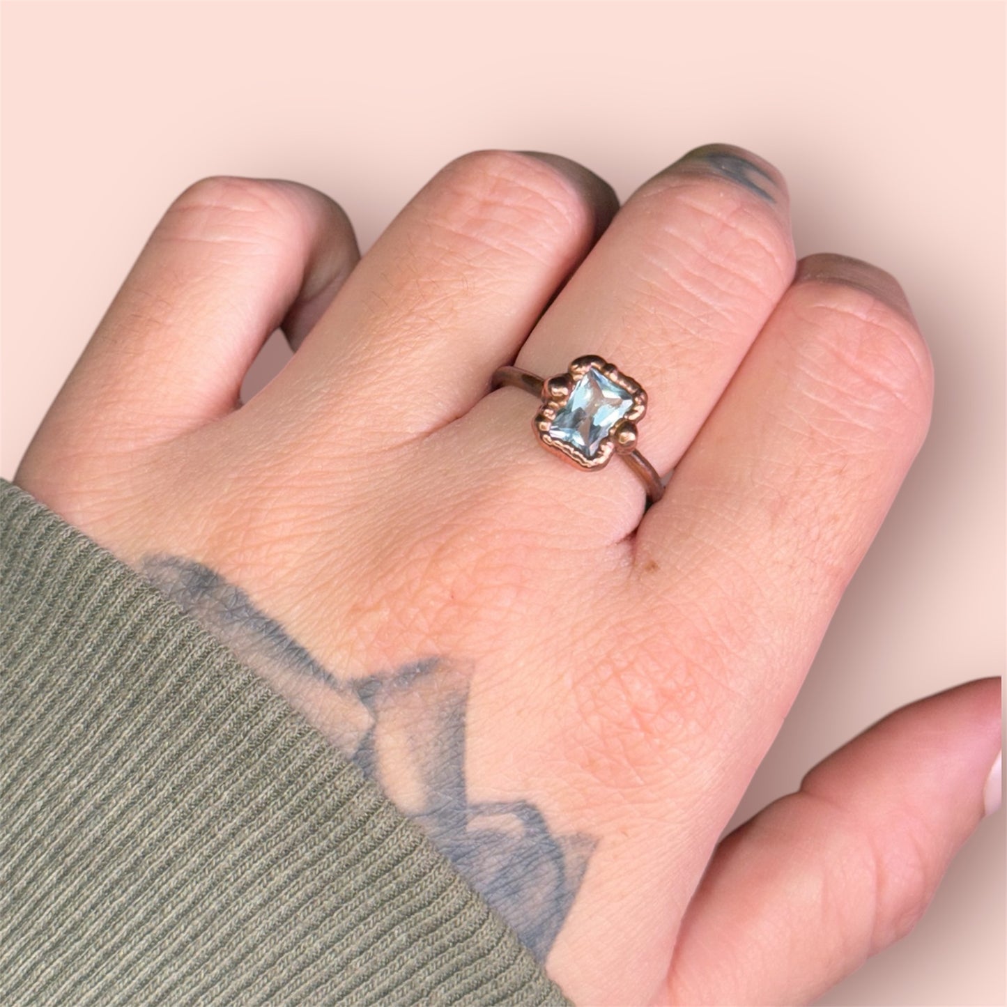 Blue Topaz Ring