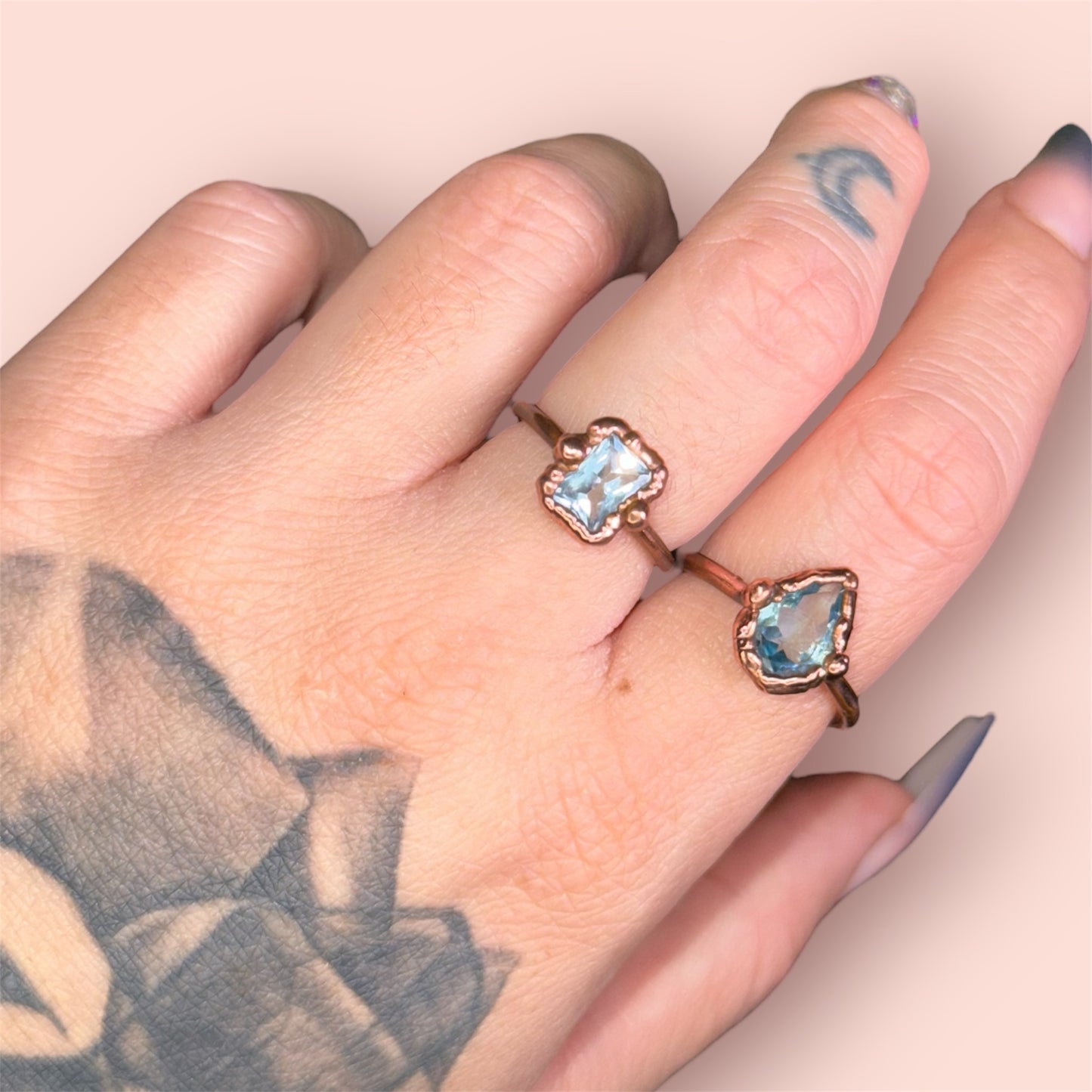 Blue Topaz Ring