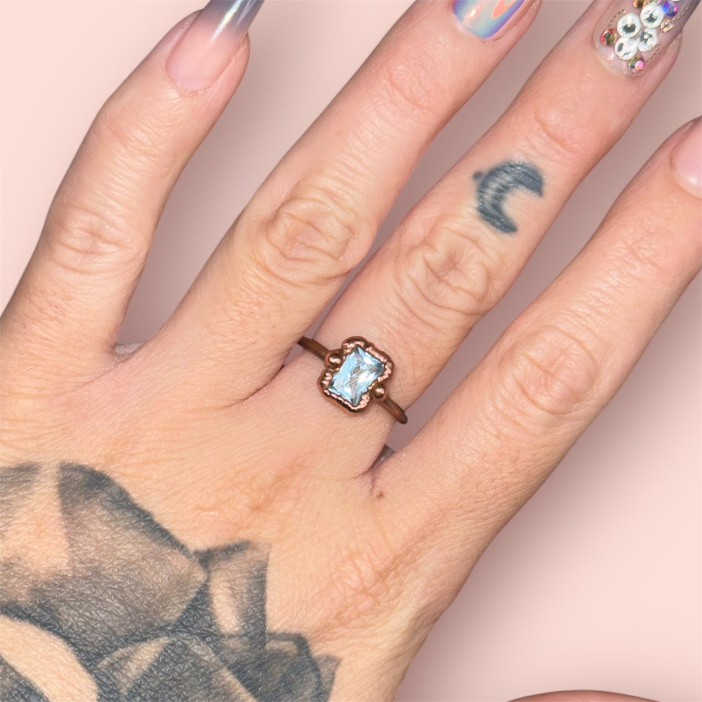 Blue Topaz Ring