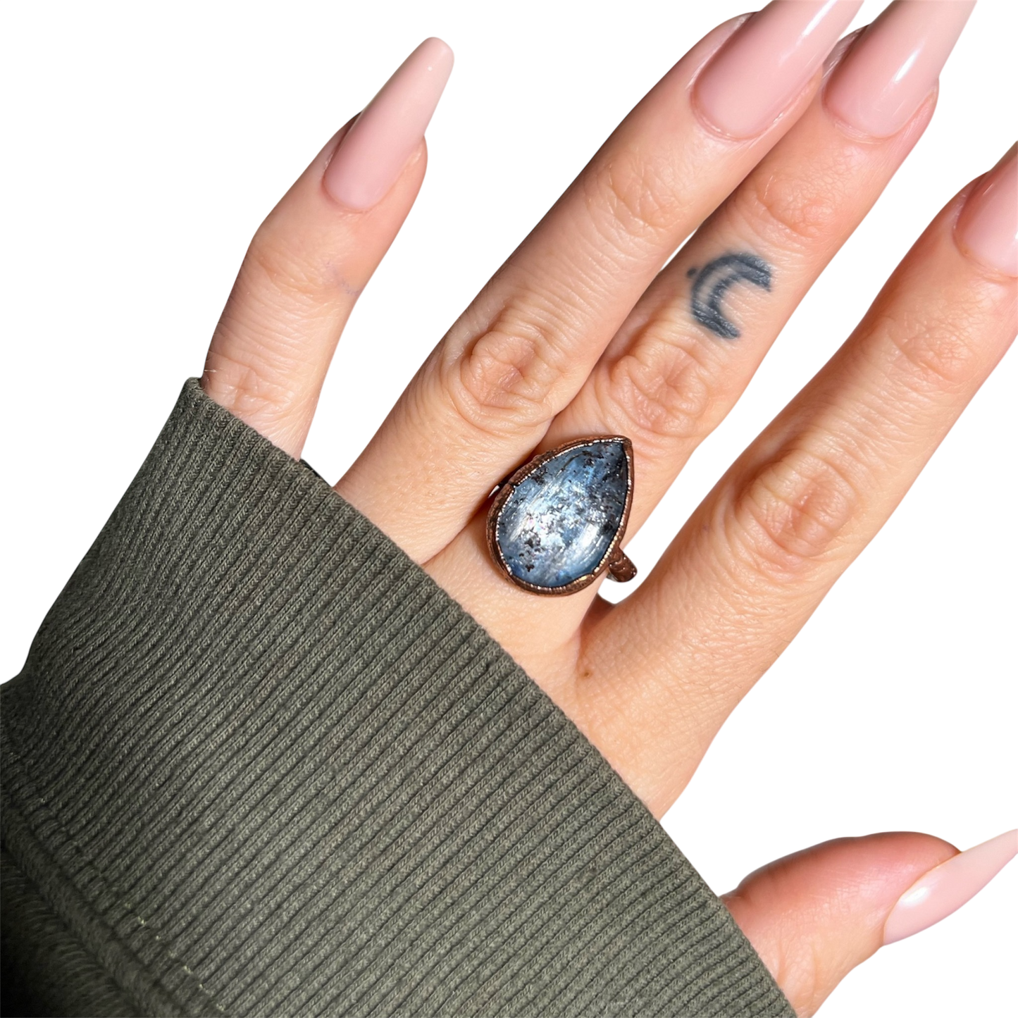 Blue Kyanite Rings