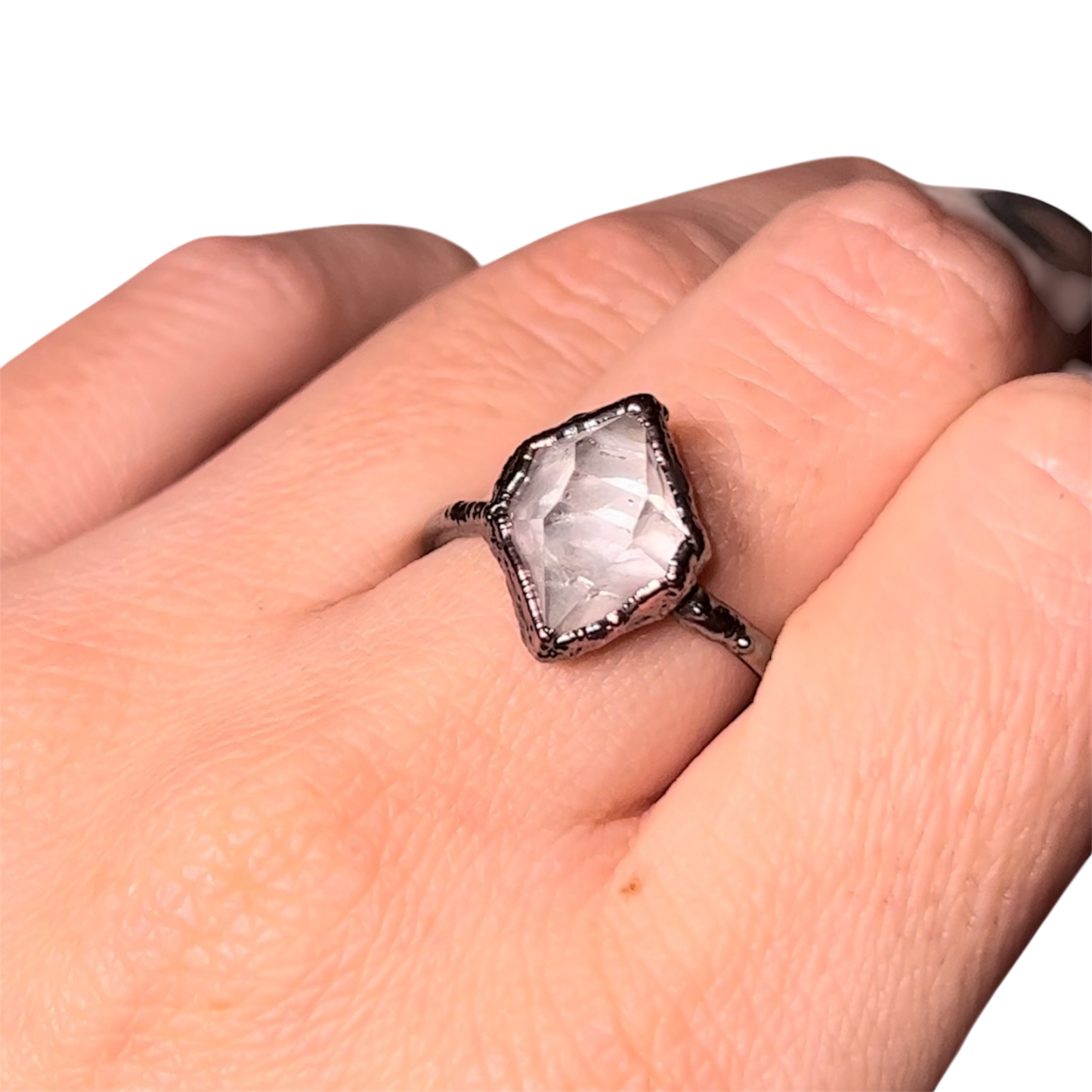Herkimer Diamond Ring