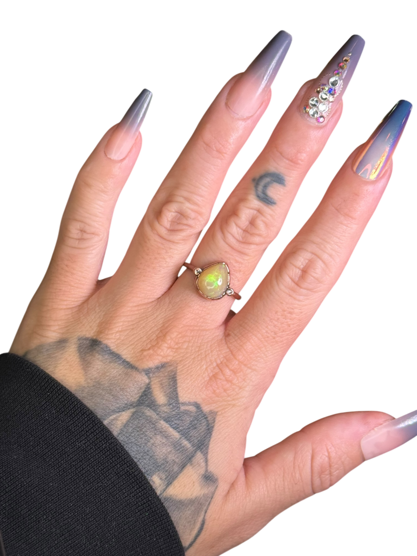 Ethiopian Opal Ring Size 8
