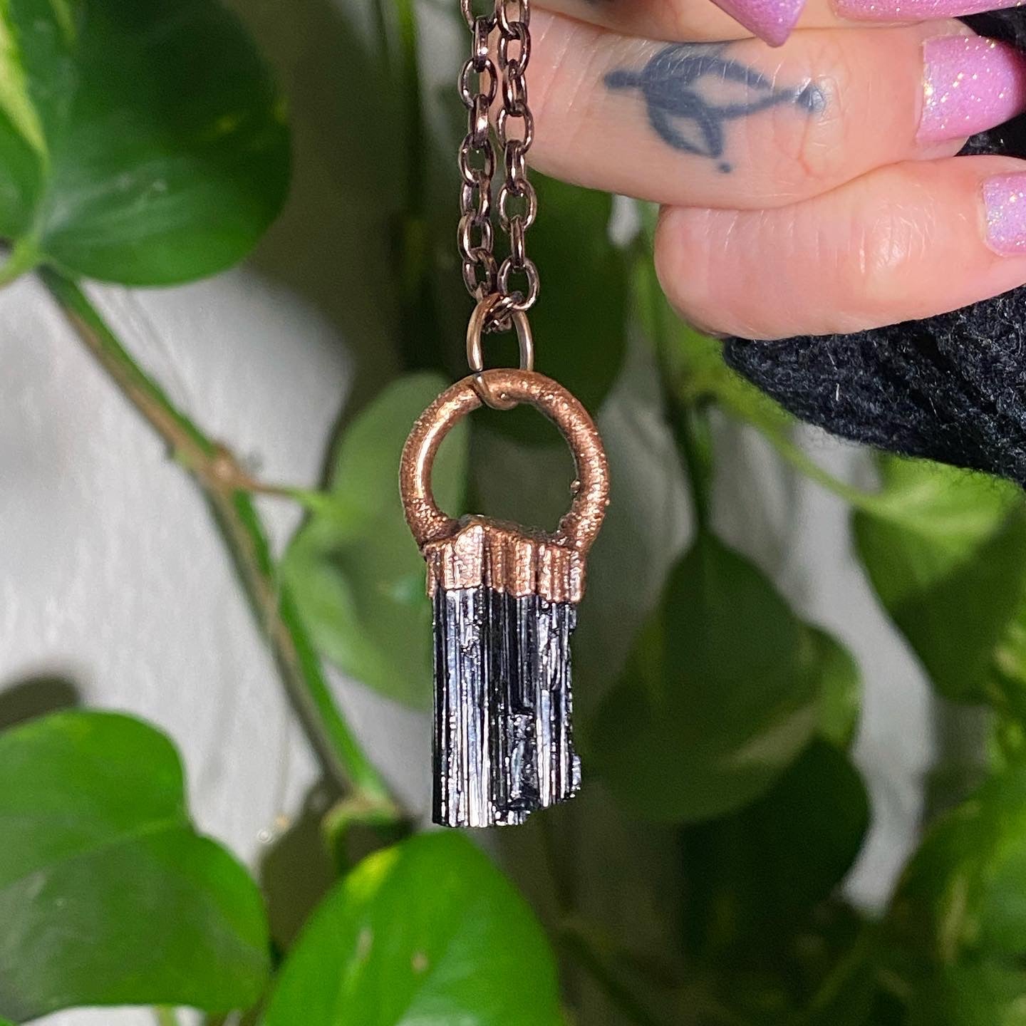 Black Tourmaline Necklace
