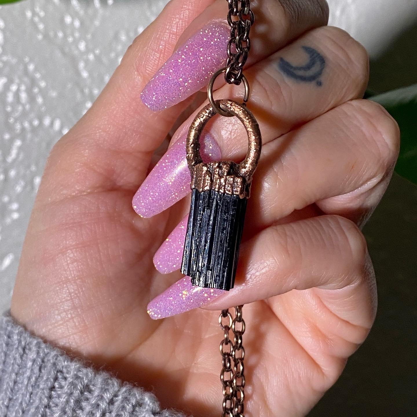 Black Tourmaline Necklace