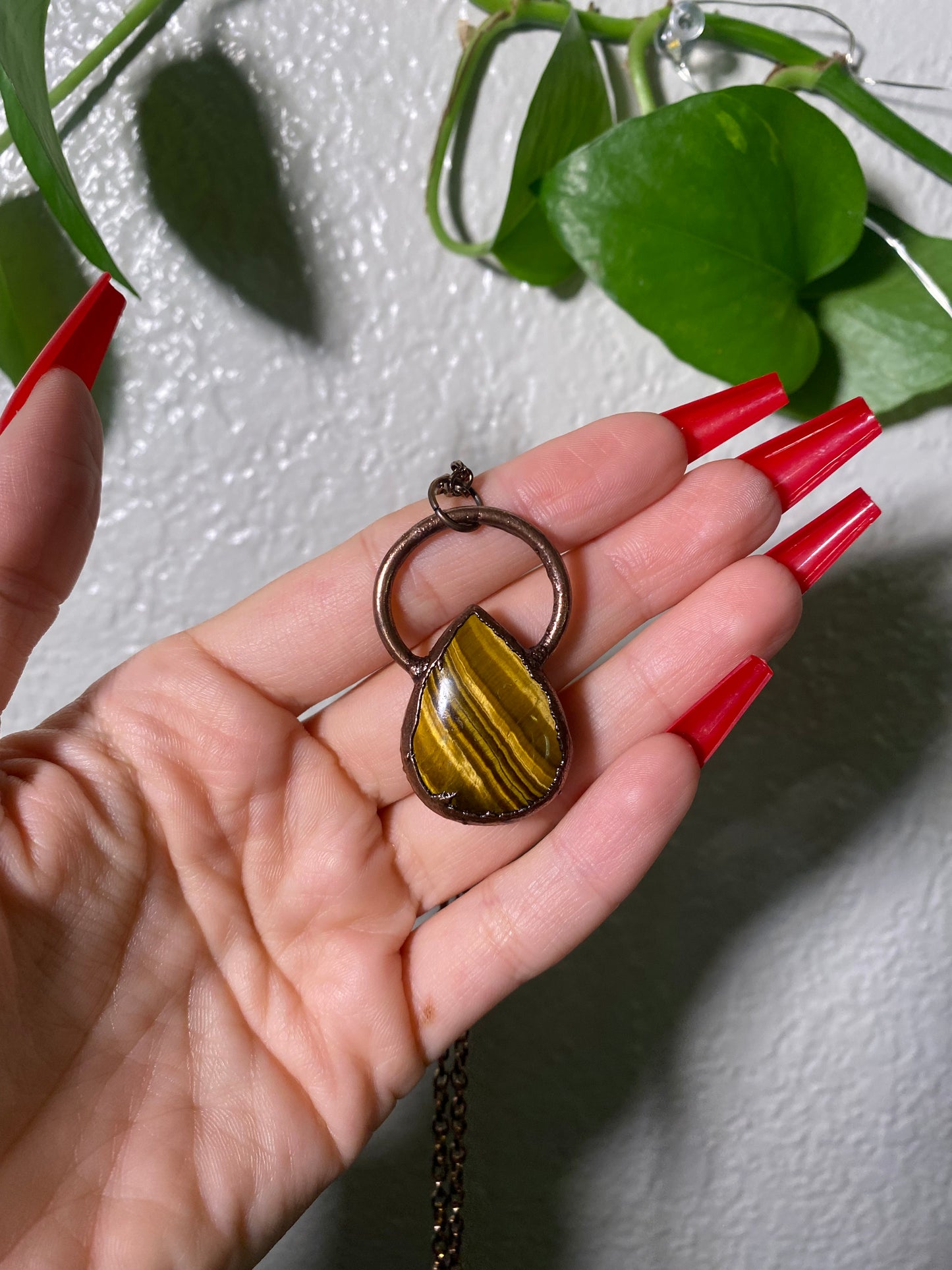 Tigers Eye Necklace