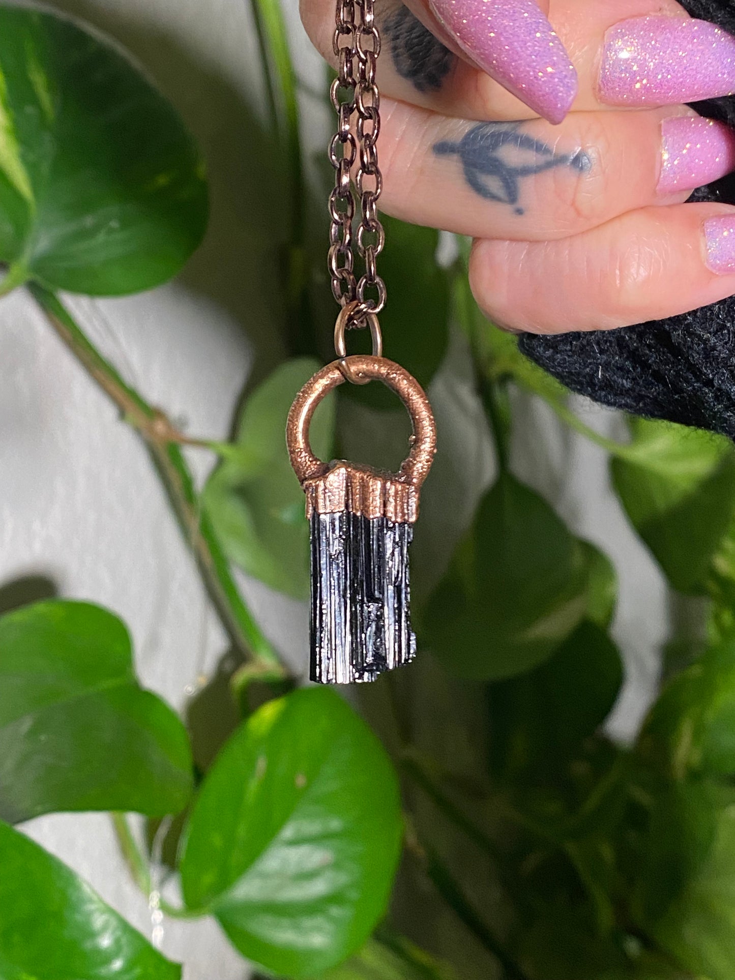 Black Tourmaline Necklace
